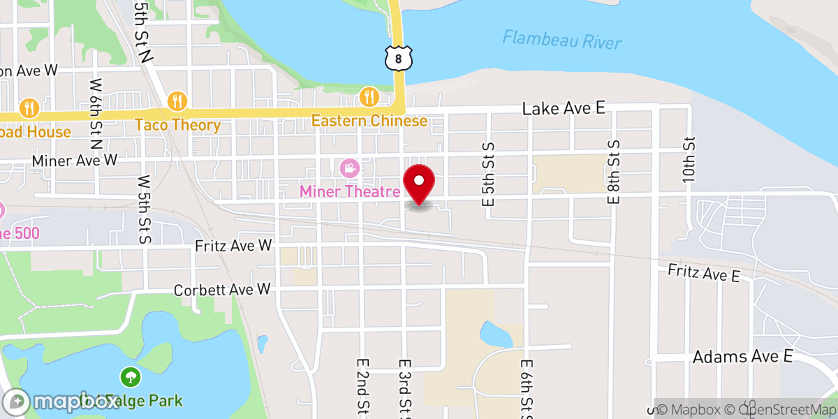Map showing location of Worden Avenue Exchange