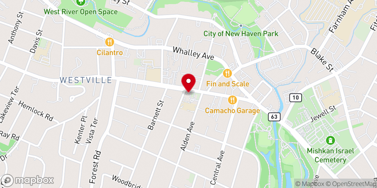 Map showing location of St. Aedan Church of Blessed Michael McGivney Parish