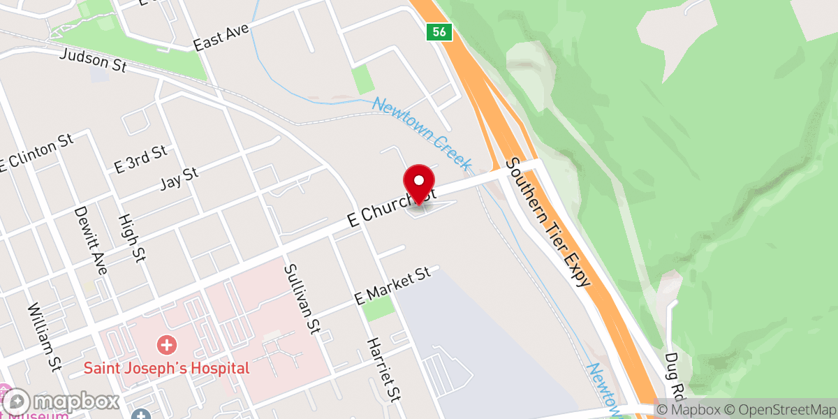 Map showing location of Dandy