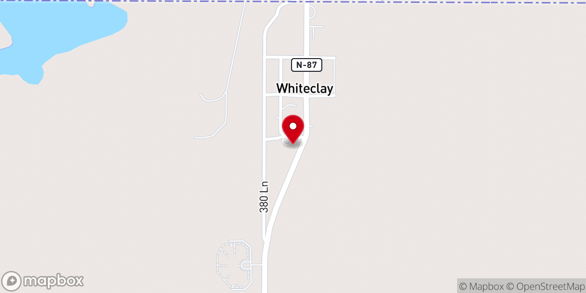Map showing location of Lakota Hope
