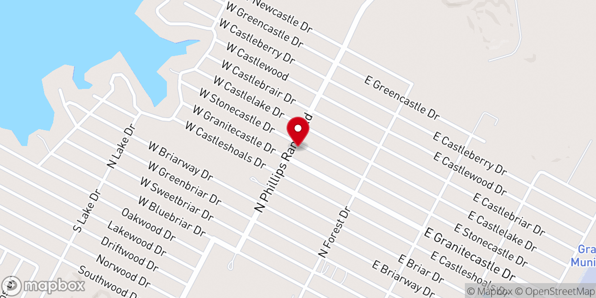 Map showing location of Joseph's Food Pantry