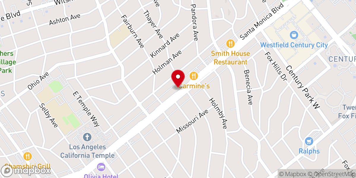 Map showing location of Kahal Joseph Congregation
