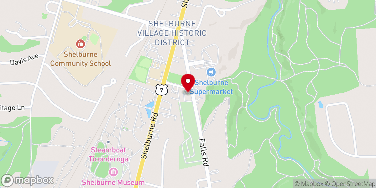 Map showing location of St. Catherine of Siena Catholic Church