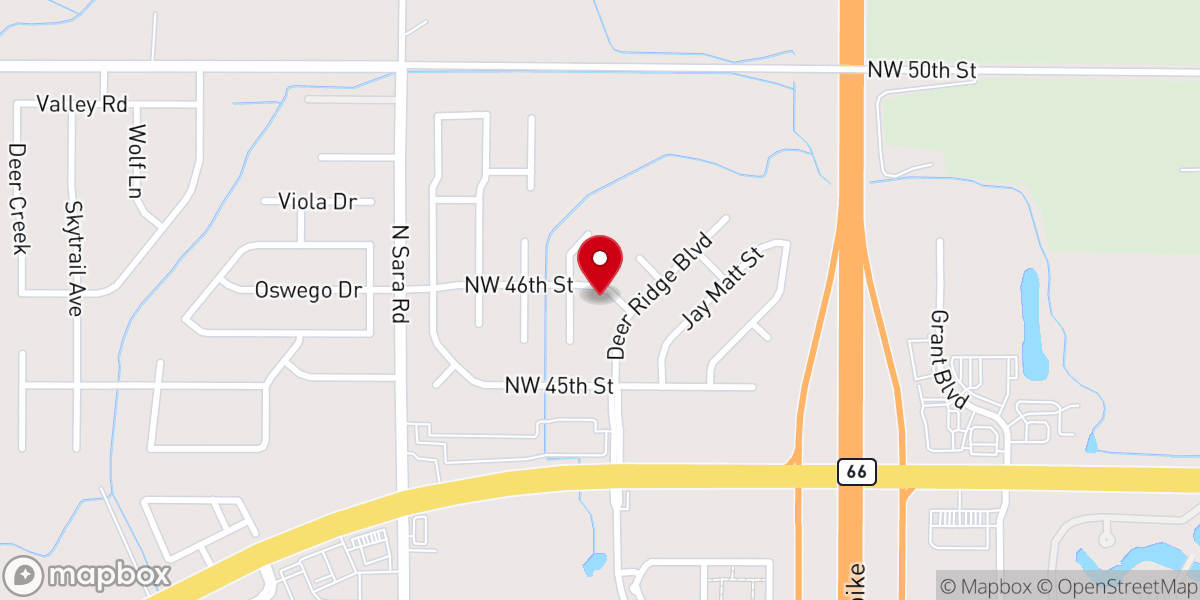 Map showing location of Logan's Zeplin