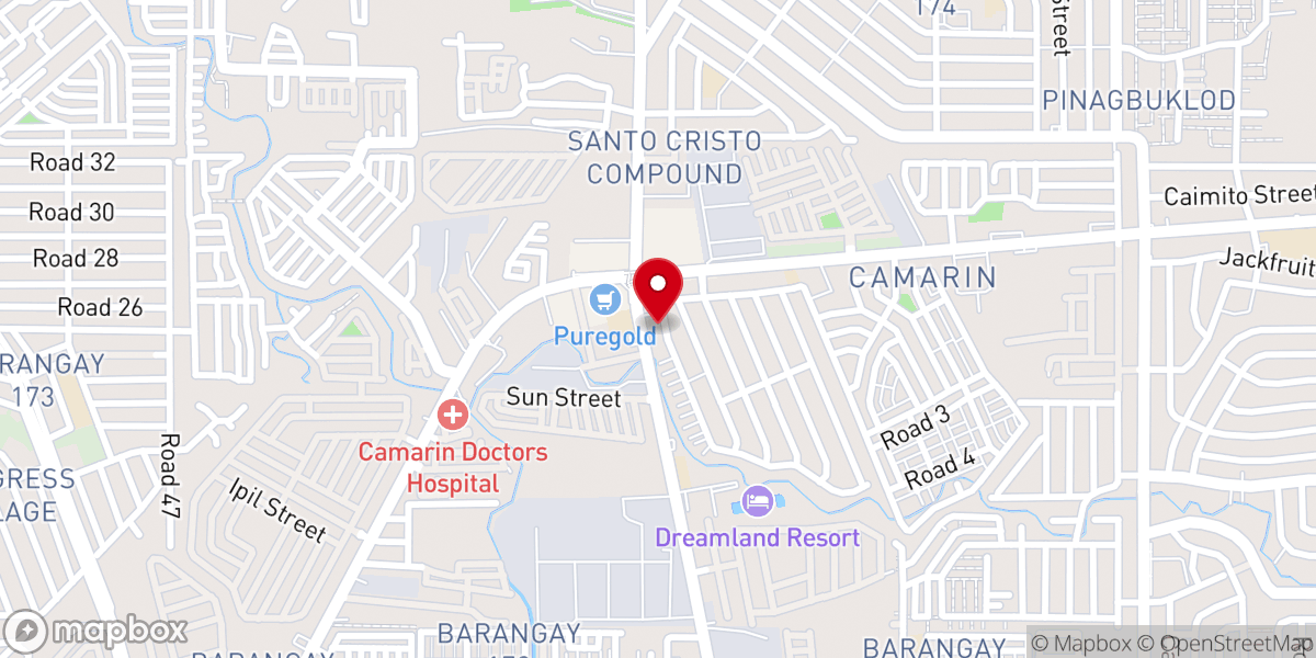 Map showing location of The Church of Jesus Christ of Latter-day Saints