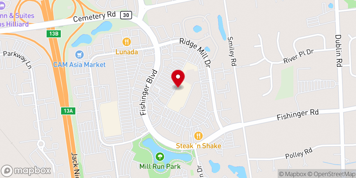 Map showing location of Champion Church