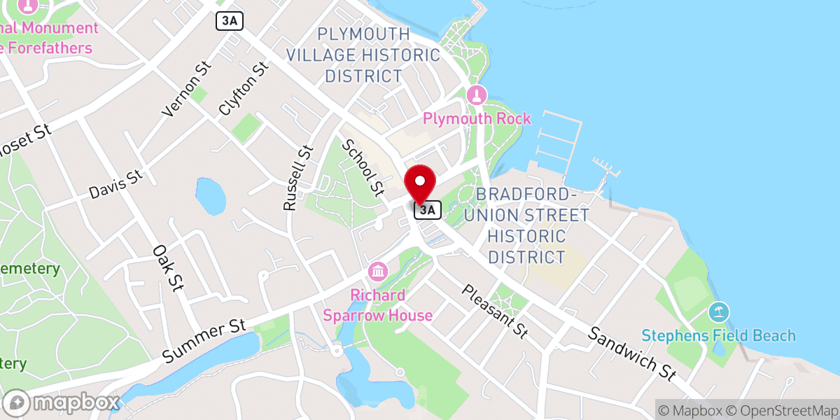 Map showing location of Discovery Church of the Nazarene