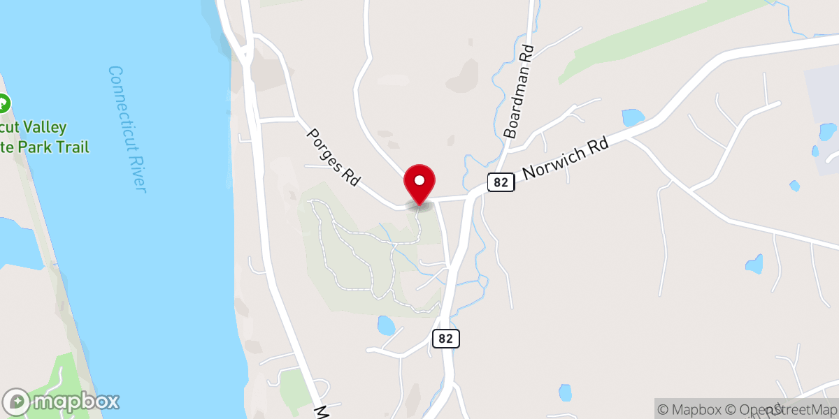 Map showing location of Duncan Preserve
