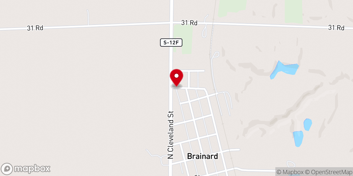 Map showing location of Ridin' on Faith Horse Ministry