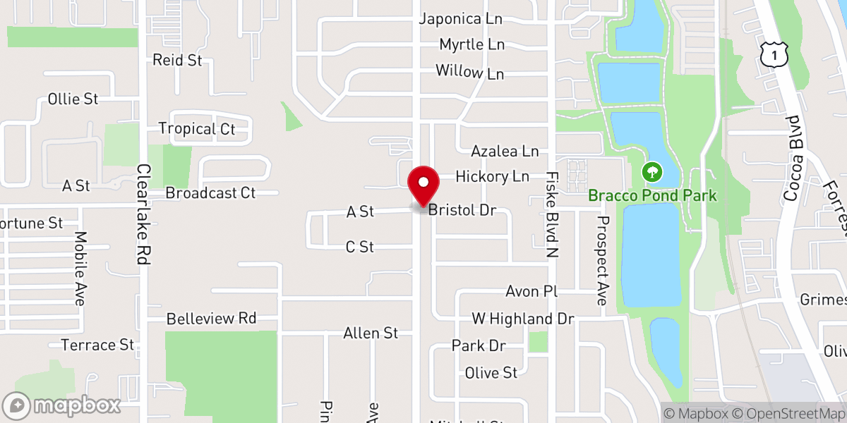 Map showing location of Koinonia House Inc