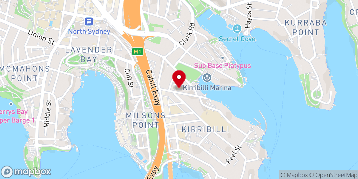 Map showing location of Our Lady Star of the Sea Catholic Church