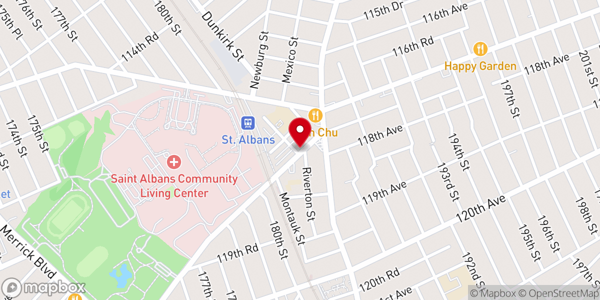 Map showing location of Haitian Church of God