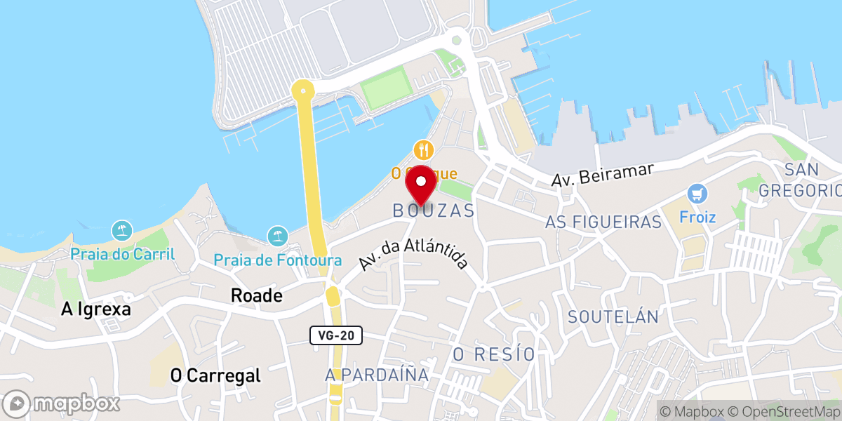 Map showing location of Capela