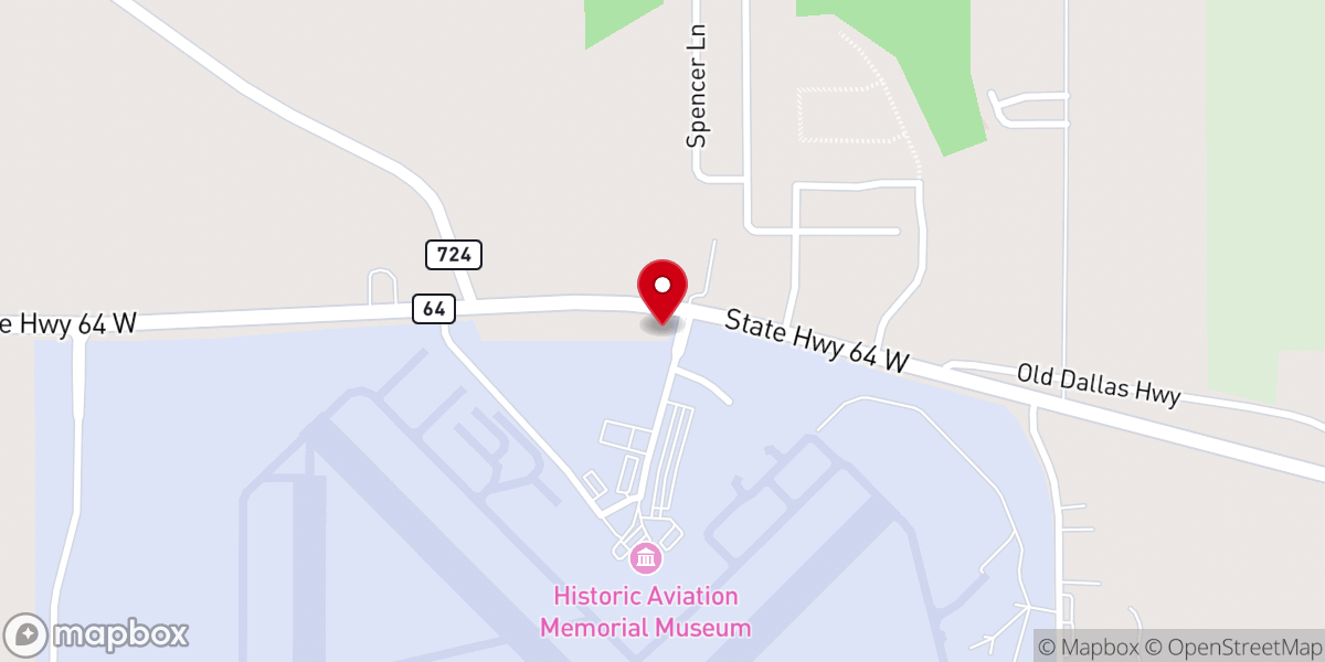 Map showing location of LifePoint Fellowship Church