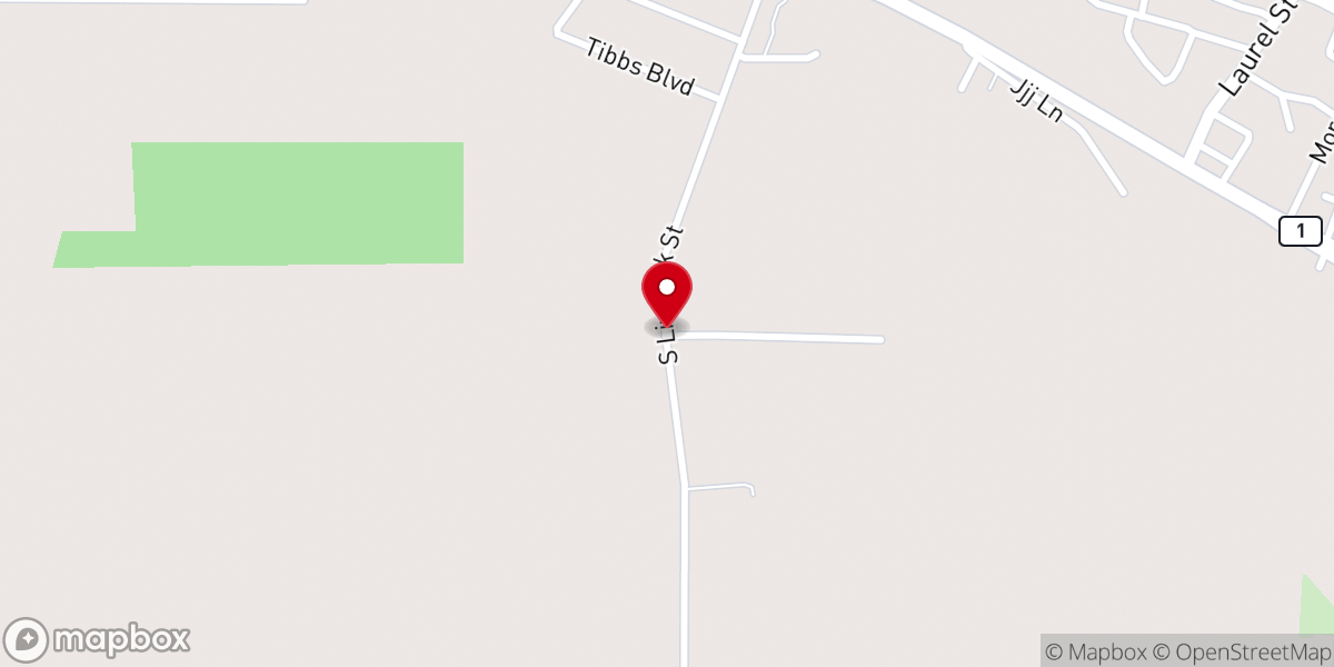 Map showing location of Simmesport Full Gospel Holy Temple