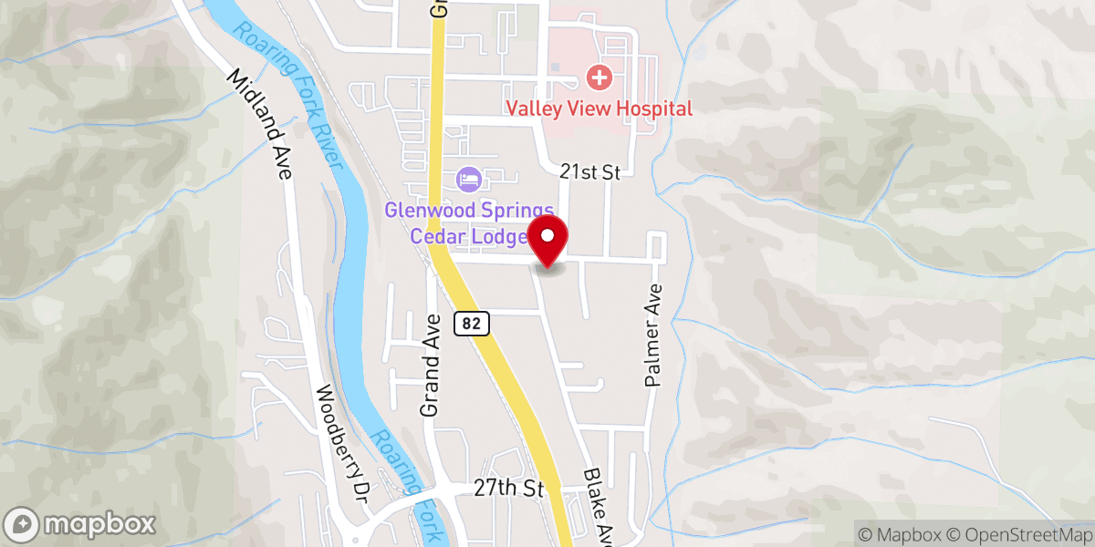 Map showing location of Defiance Church