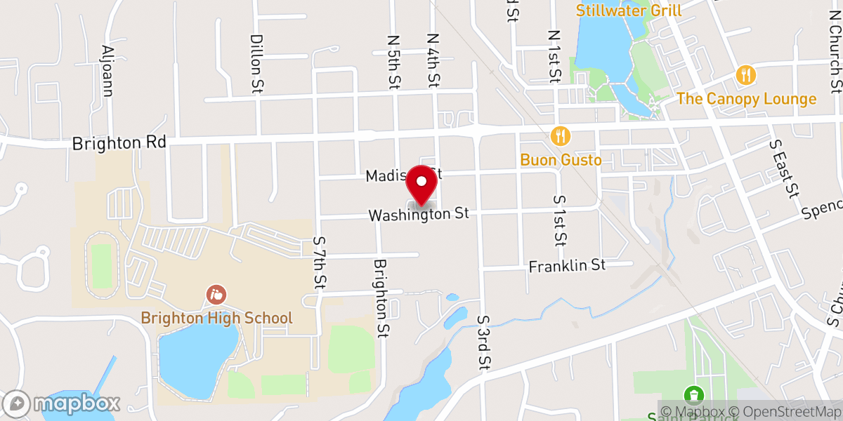 Map showing location of Shelton Covenant Ministries