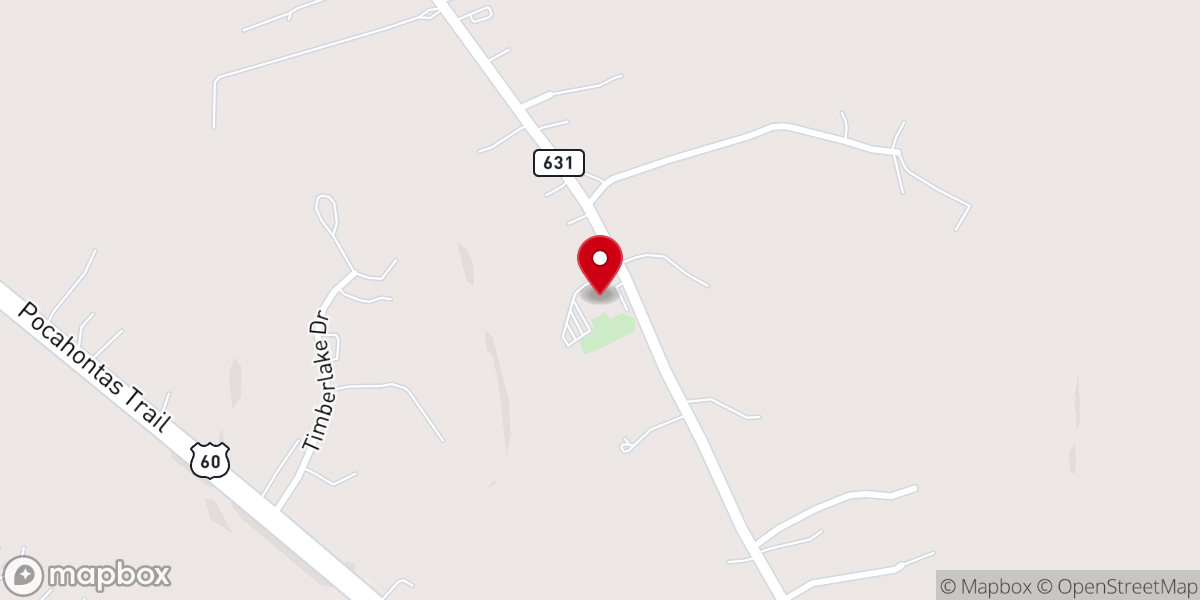 Map showing location of Mount Calvary Church International