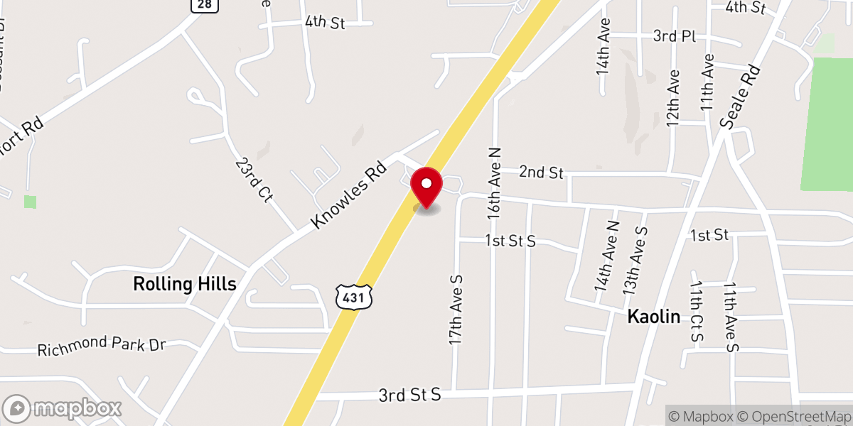 Map showing location of Relentless & Victorious Christian Church