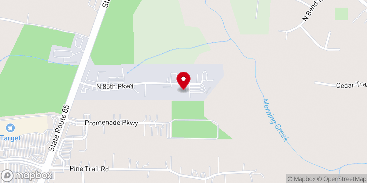 Map showing location of Redeemed Christian Church of God (RCCG) Fountain of Living Waters, Inc.