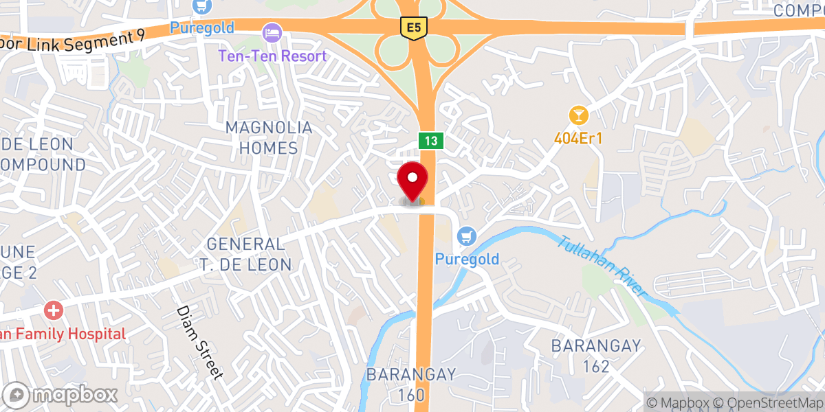 Map showing location of SMF - Valenzuela Bible Christian Church