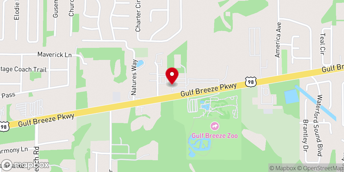 Map showing location of Flame of Fire Ministries International