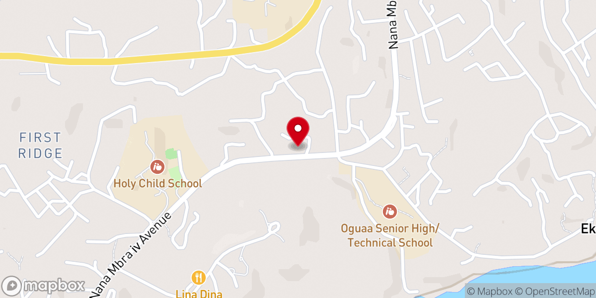 Map showing location of Grace Reformed Baptist Church