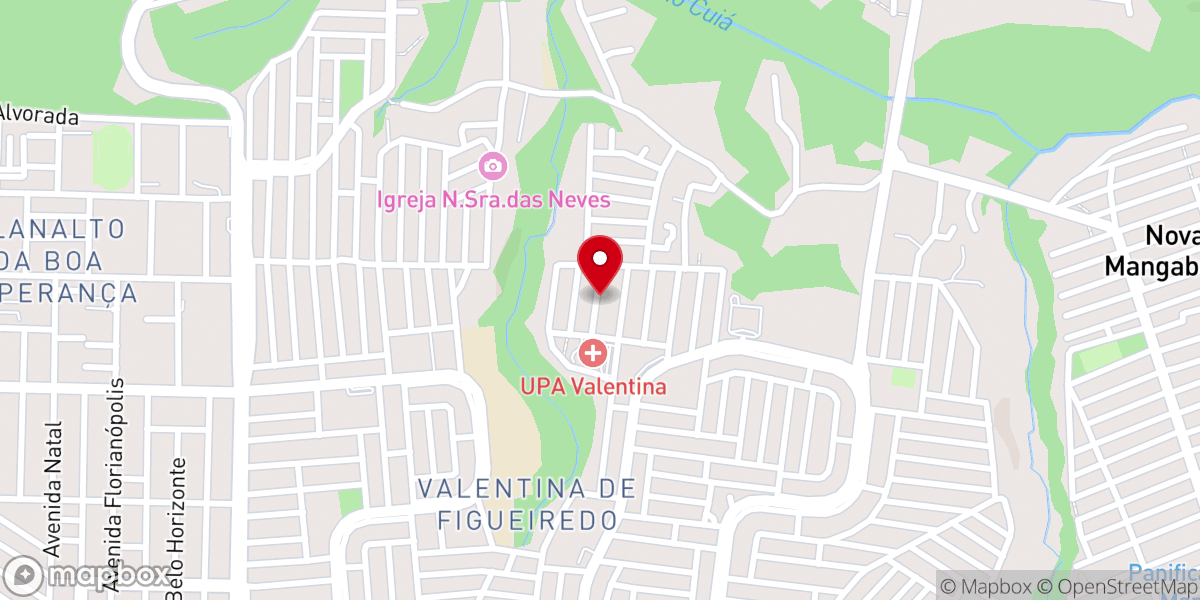 Map showing location of Comunidade Cristã Pentecostal do Brasil