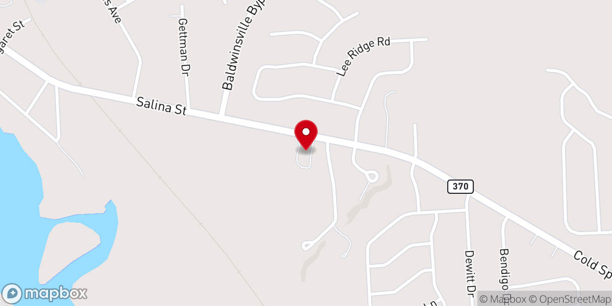Map showing location of St Mark's Lutheran Church
