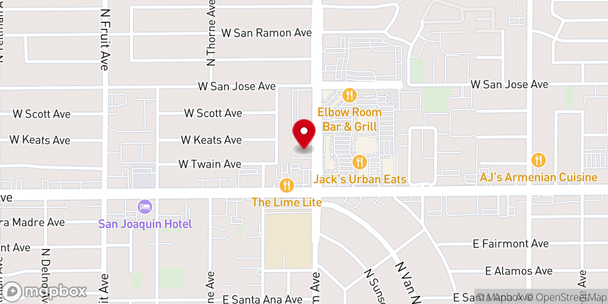 Map showing location of St. Michael the Archangel Anglican Church