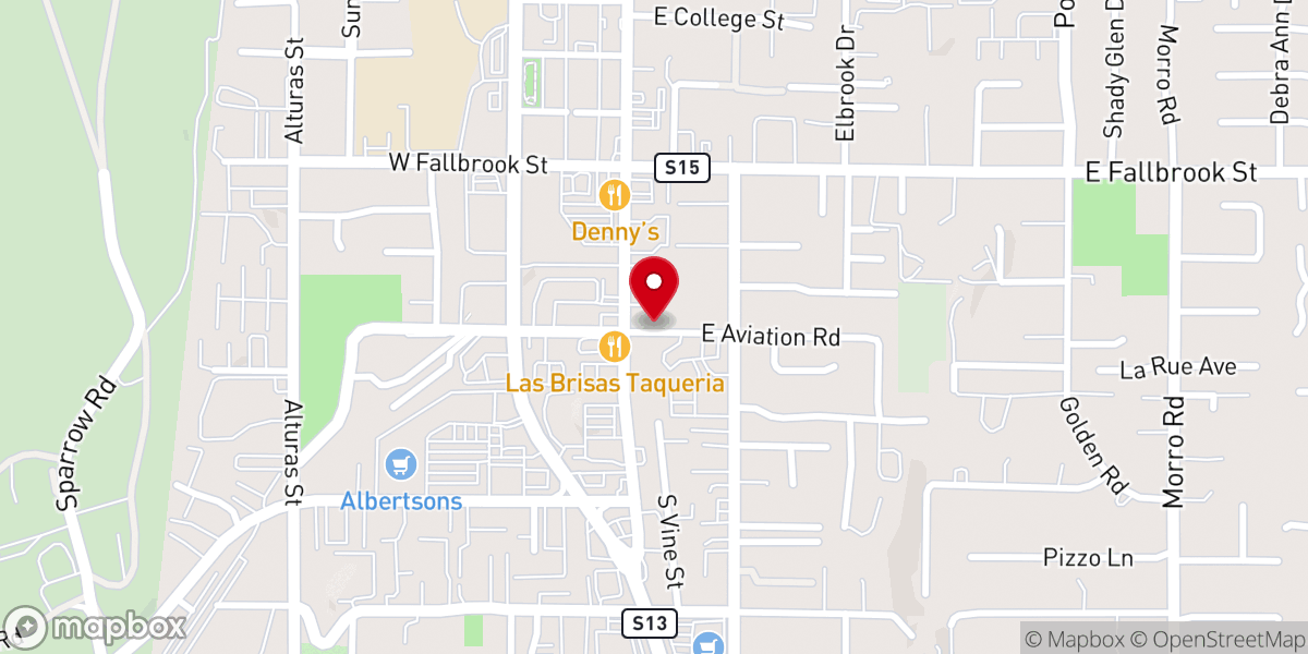 Map showing location of Village European Auto
