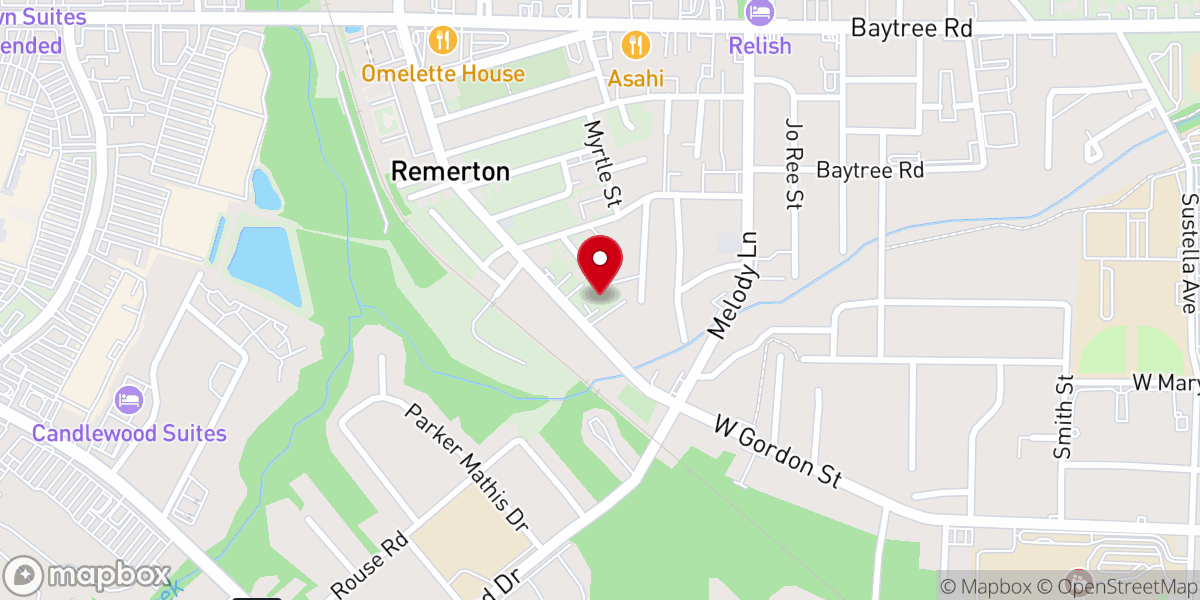 Map showing location of The Church at Remerton