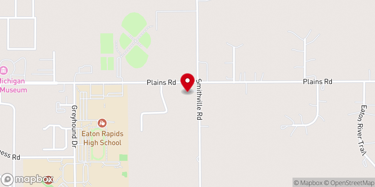 Map showing location of Calvary Evangelical Lutheran Church (WELS)