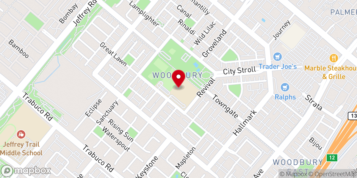 Map showing location of 恩典尔湾华人教会 Grace Irvine Presbyterian Chinese Church