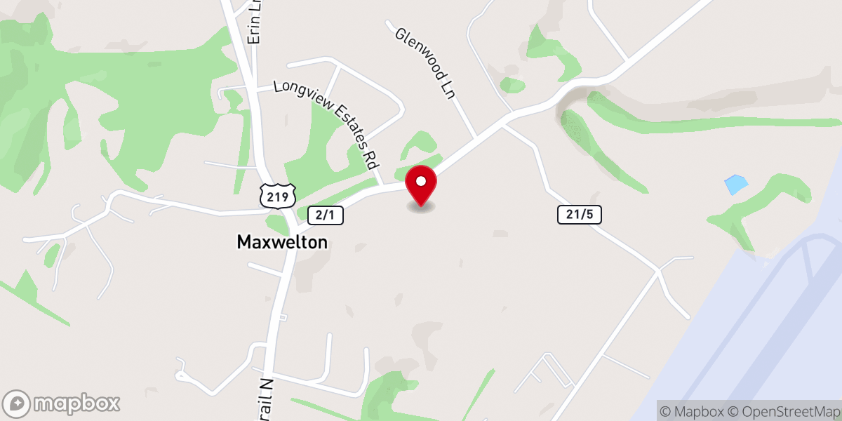 Map showing location of Resurrected Life Church