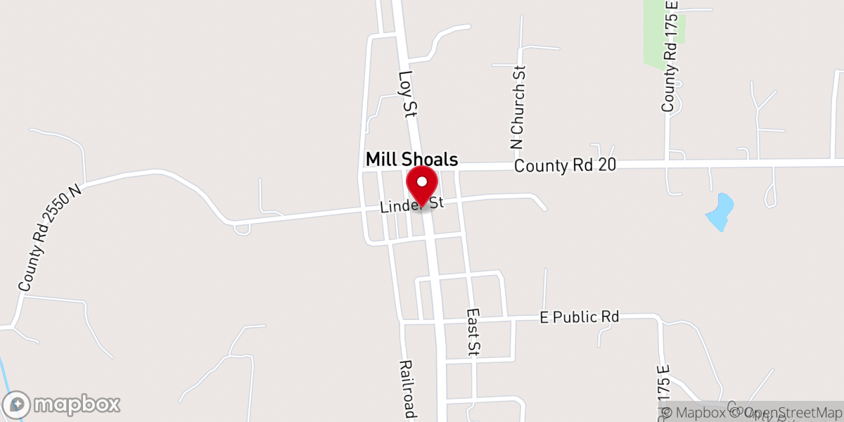 Map showing location of Gospel Assembly CHURCH