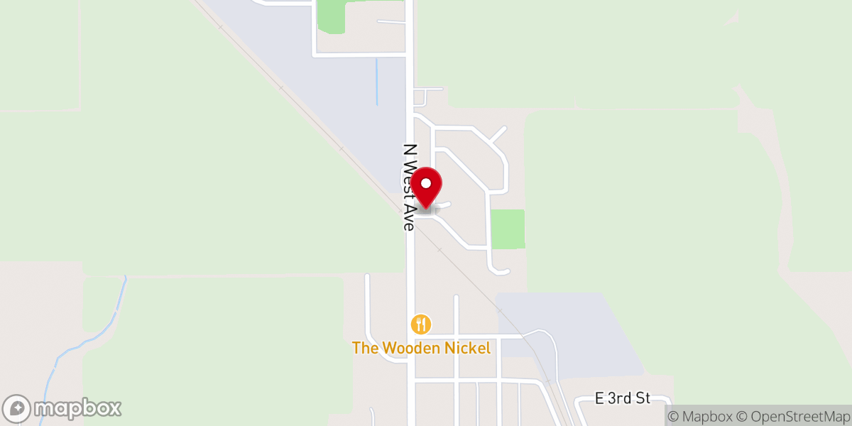 Map showing location of Crooks