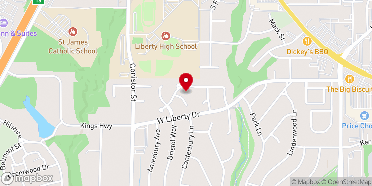 Map showing location of Wynbrick Mansion