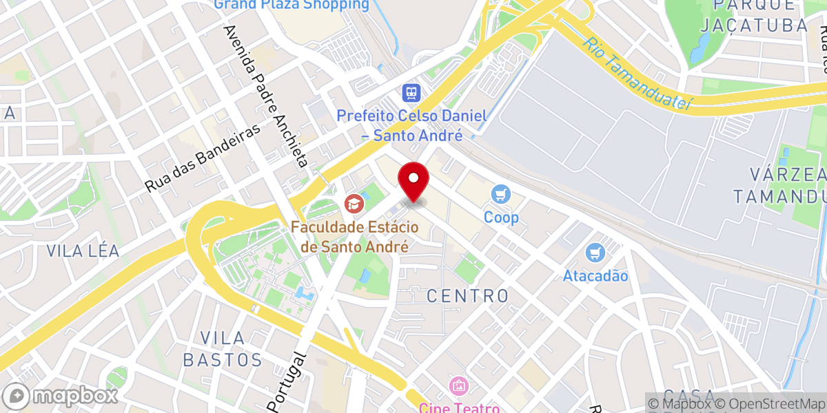 Map showing location of Ministério Voz da Verdade - Sede