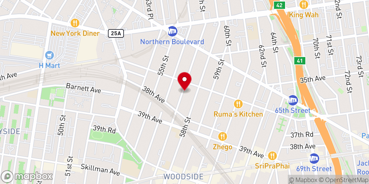 Map showing location of New Wine Revival Church