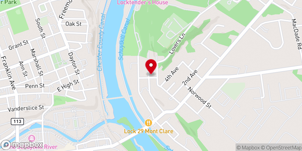 Map showing location of Saint Michael Byzantine Catholic Church