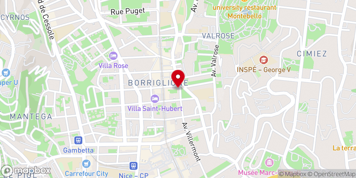 Map showing location of Église Sainte-Jeanne d'Arc