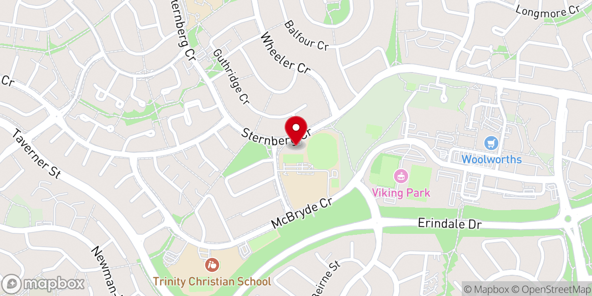 Map showing location of St Anthony of Padua Catholic Church