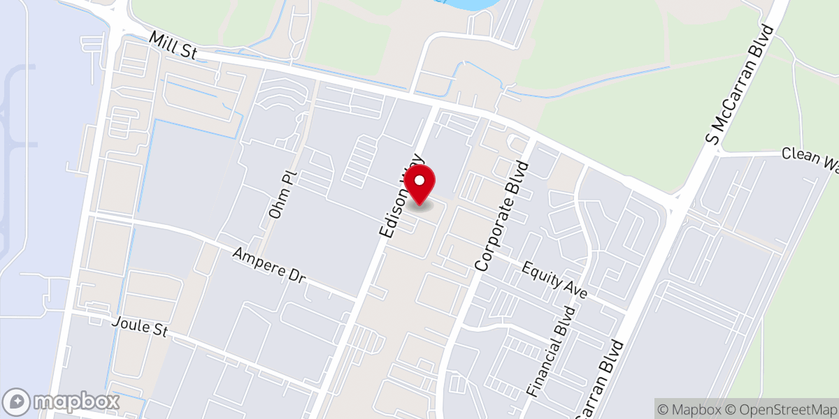 Map showing location of Calvary Chapel Magazine