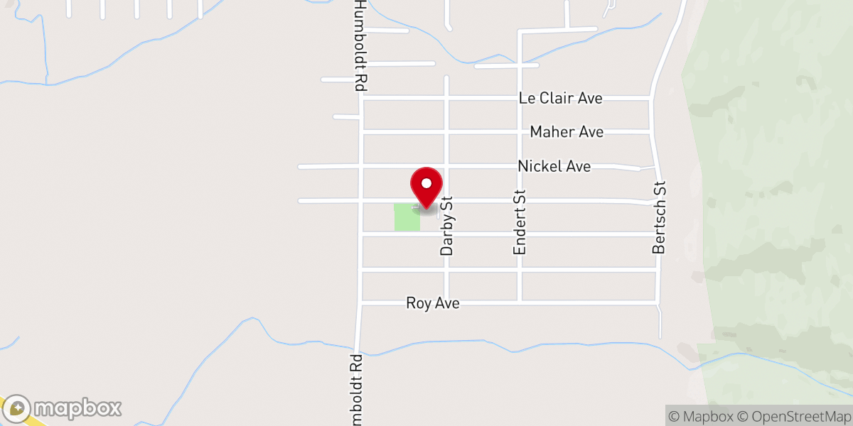Map showing location of Lighthouse Community Church