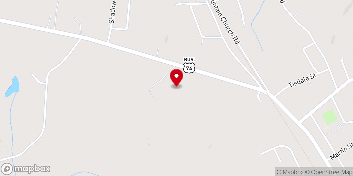 Map showing location of Fairview Mountain Ministries Inc