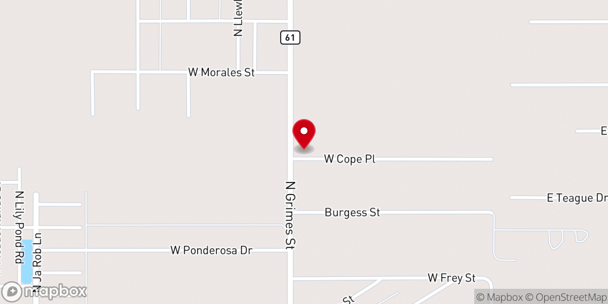 Map showing location of Hobbs Seventh-day Adventist Church