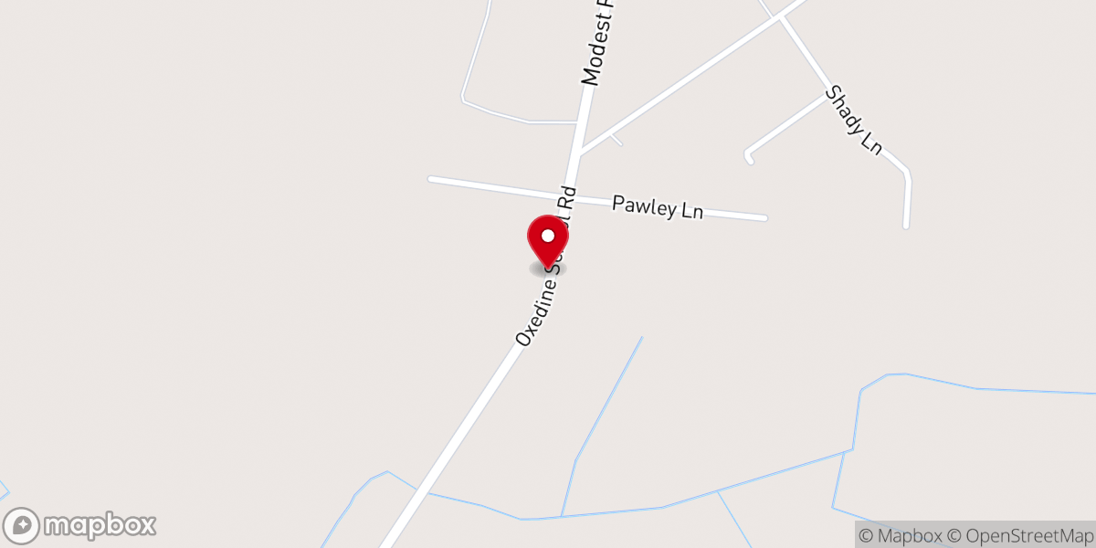 Map showing location of Saint Peters Church