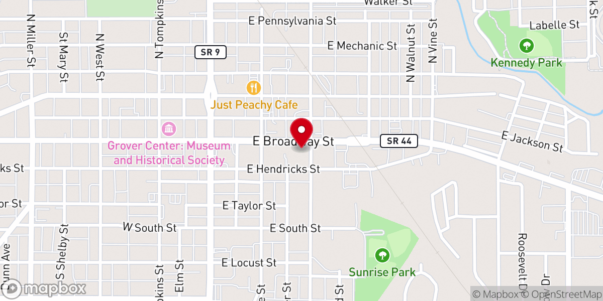 Map showing location of St Joseph Catholic School