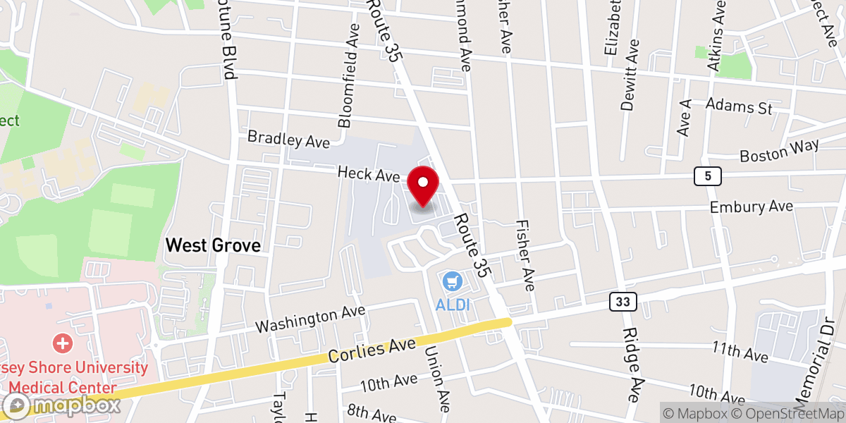 Map showing location of Living Word Christian Fellowship